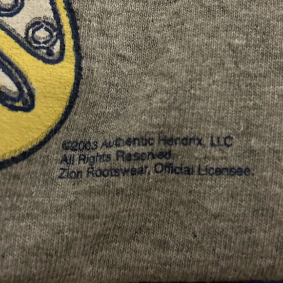 Vintage Jimi Hendrix Winged Guitar T-Shirt M - Picture 5 of 5